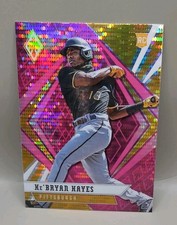 2021 Panini Chronicles Phoenix Ke'Bryan Hayes Pink Pulsar Parallel RC Pirates 