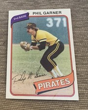 1980 Topps - Phil Garner #118 , Pirates 2nd Base