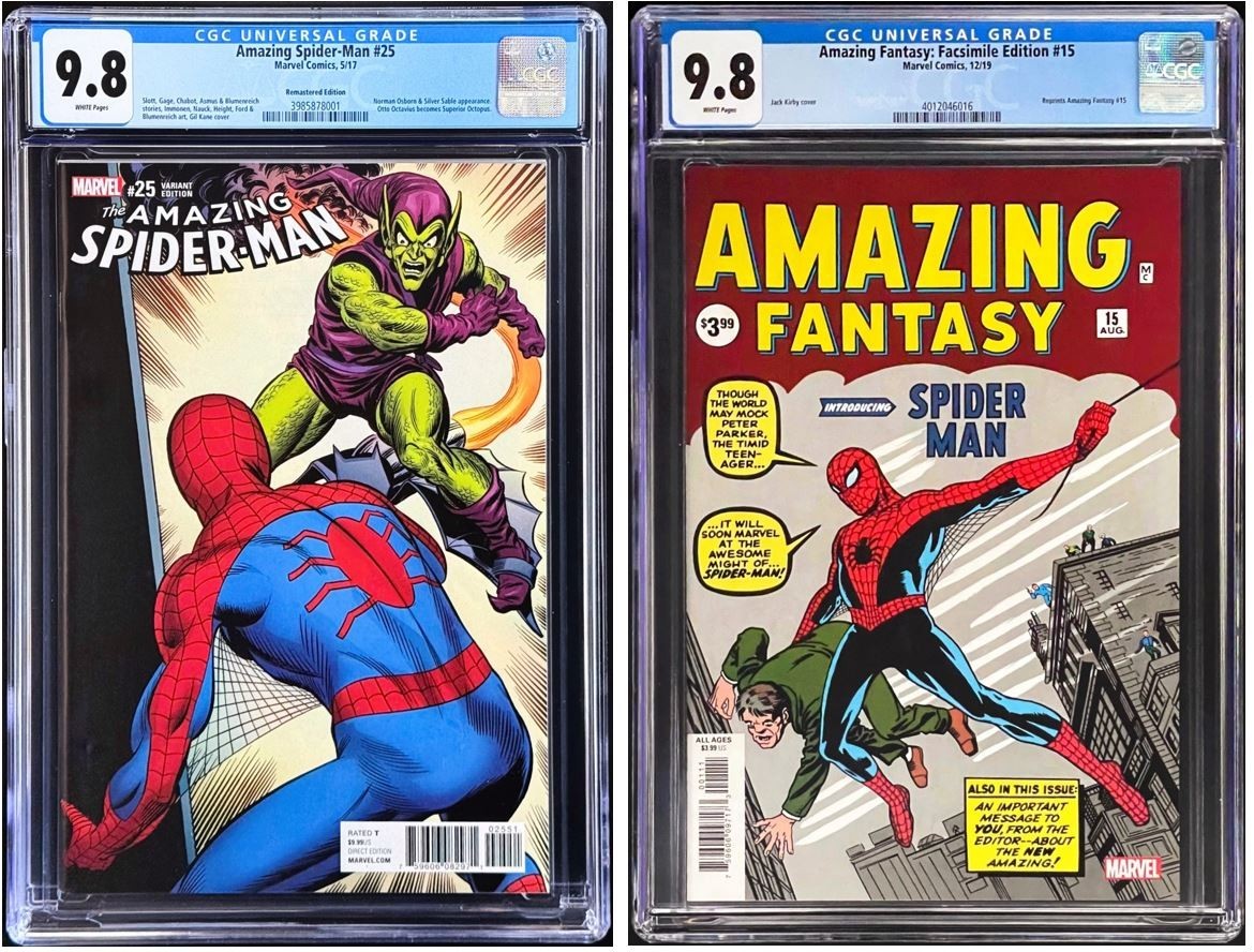 Amazing Fantasy #15 (Facsimile Variant) Value - GoCollect