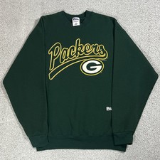 Vintage Green Bay Packers Sweatshirt Mens XL Spellout Crewneck 90s USA Pullover