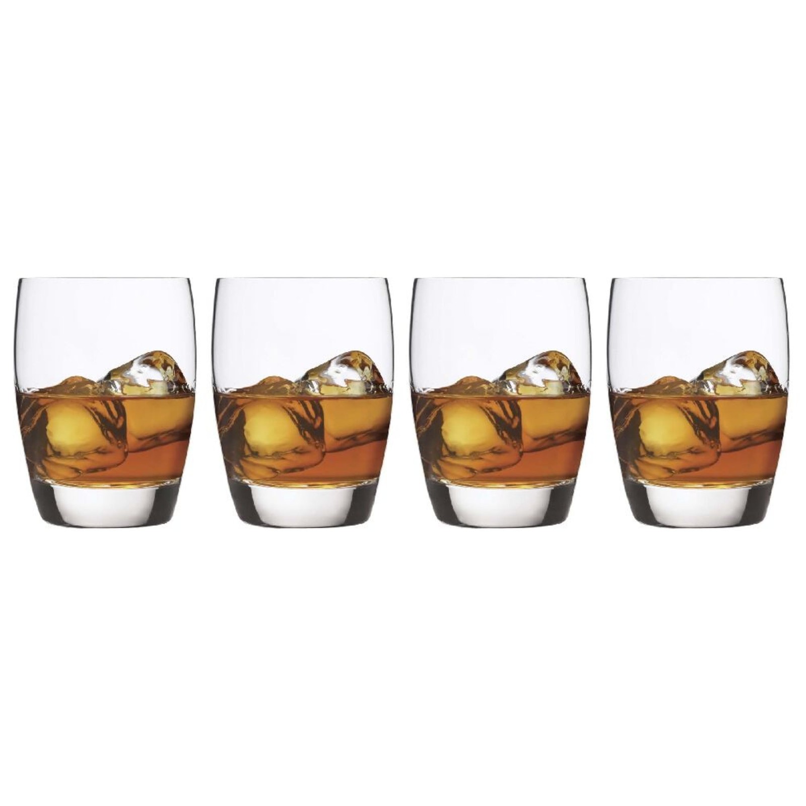 Michelangelo 15.75 oz Double Old Fashioned Glasses - Classic Barware for Cocktails and Whiskey