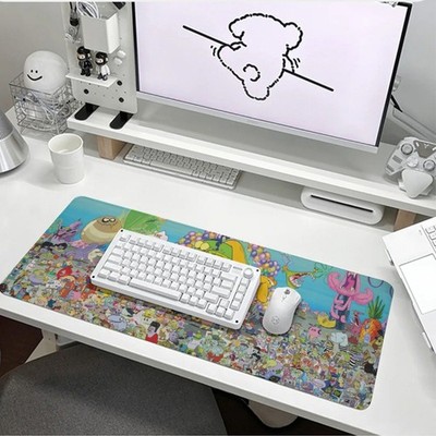 SpongeBob SquarePants Print Mouse Pads For Laptop Computer PC Gaming Office