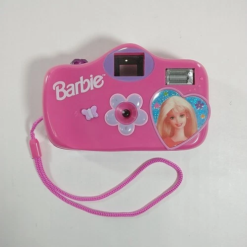 Vintage 1998 Barbie Fashion Film Camera Pink 110 Flash Camera Fully Tested Works