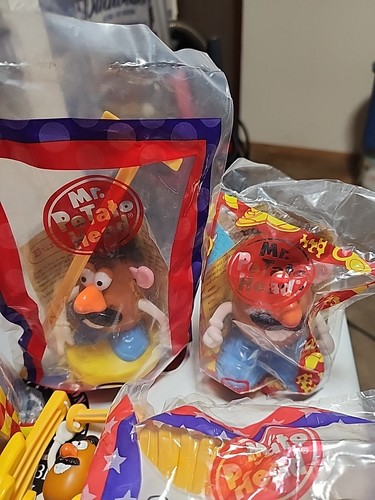 1998 Burger King Kids Club Mr. Potato Head Complete Set Of 5 - - Picture 3 of 4