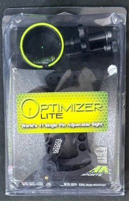 HHA Sports Optimizer Lite .019 RH Single 1 Pin Bow Sight OL-3019 - Return Item