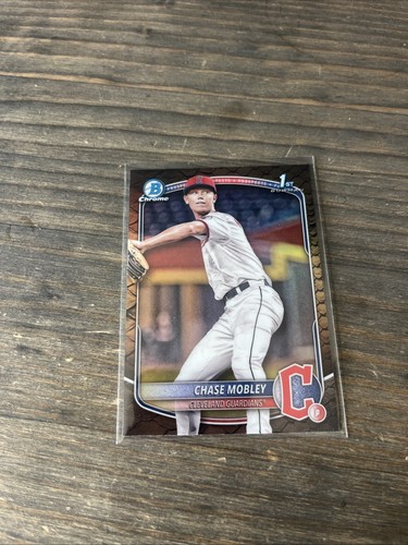2025 Bowman - Chrome Prospects Chase Mobley #BCP-56 Reptilian Refractor (RC)