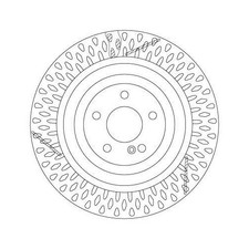 Trw DF6822S Bremsscheibe Hinterachse f&uuml;r Mercedes Benz Mercedes Benz