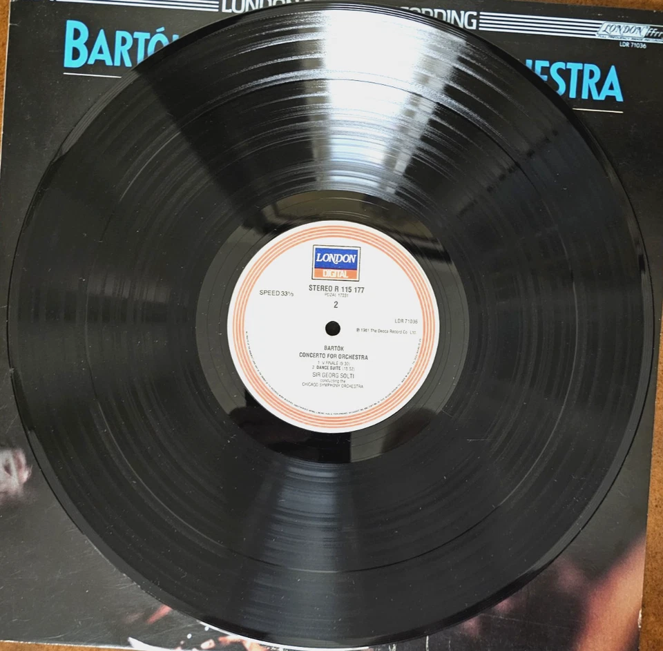 BARTOK- Concerto For Orchestra/Dance Suite- SOLTI/CHICAGO SYM   London LDR 71036 - Image 4 of 4