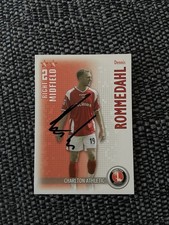 DENNIS ROMMEDAHL - CHARLTON ATHLETIC FC FOOTBALL SIGNED SHOOT OUT CARD