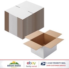 Corrugated Cardboard Shipping Boxes, 7x6x5 Size, 40 Count for Small Business