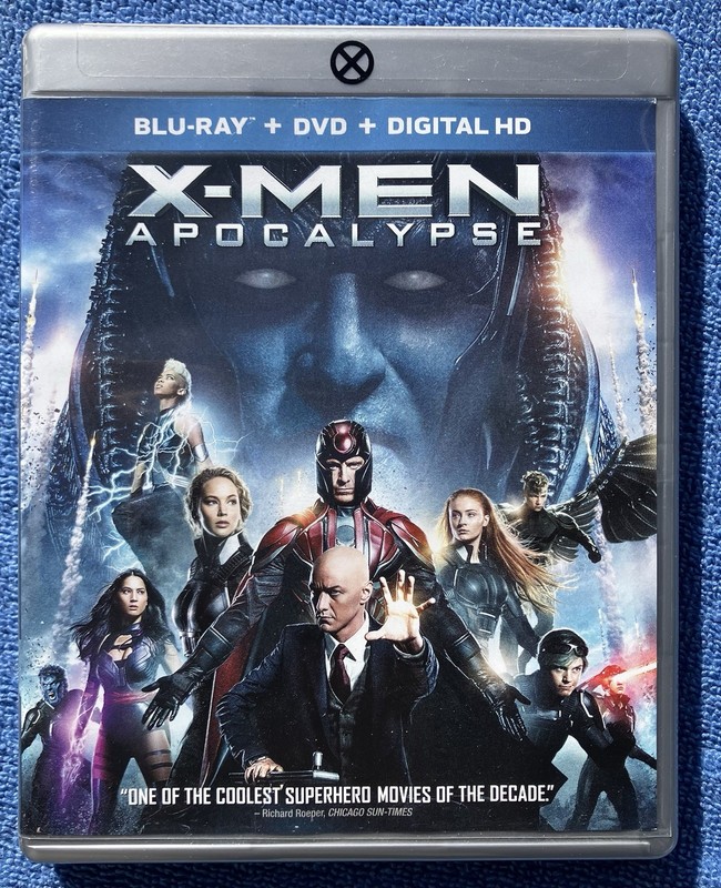 X-Men: Apocalypse (Oscar Isaac) BluRay / DVD Combo (2009)