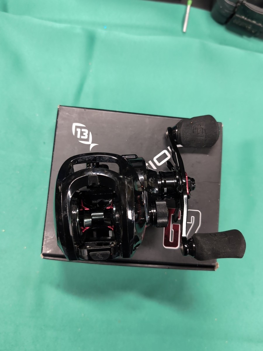 13 FISHING Inception G2 Baitcast Reel RIGHT HAND Gear Ratio 6.6:1  #ING2-6.6-RH