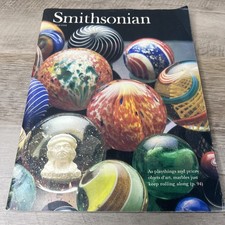 Smithsonian Magazine - April 1988 Issue Vintage Cover With Marbles