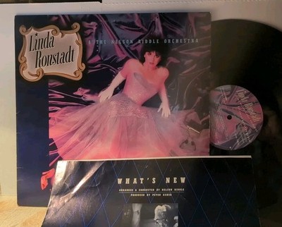 Linda Ronstadt  - Whats New LP 1983 on Asylum Records Vinyl / Jacket VG+ / VG+