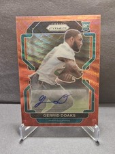 2021 Panini Prizm Red Wave /149 Gerrid Doaks #426 Rookie Auto RC Miami Dolphins