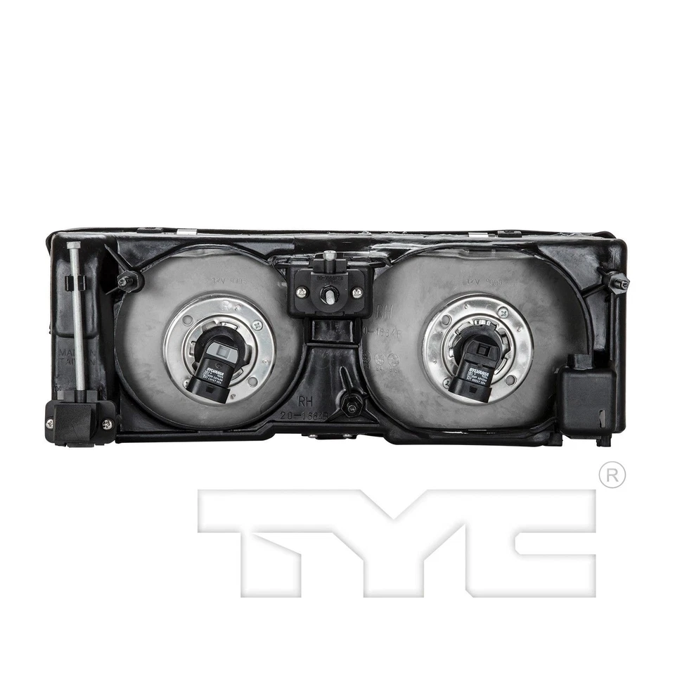 Conjunto de farol TYC 20-1664-00 para 87-90 Chevrolet Caprice - Imagem 2 de 4