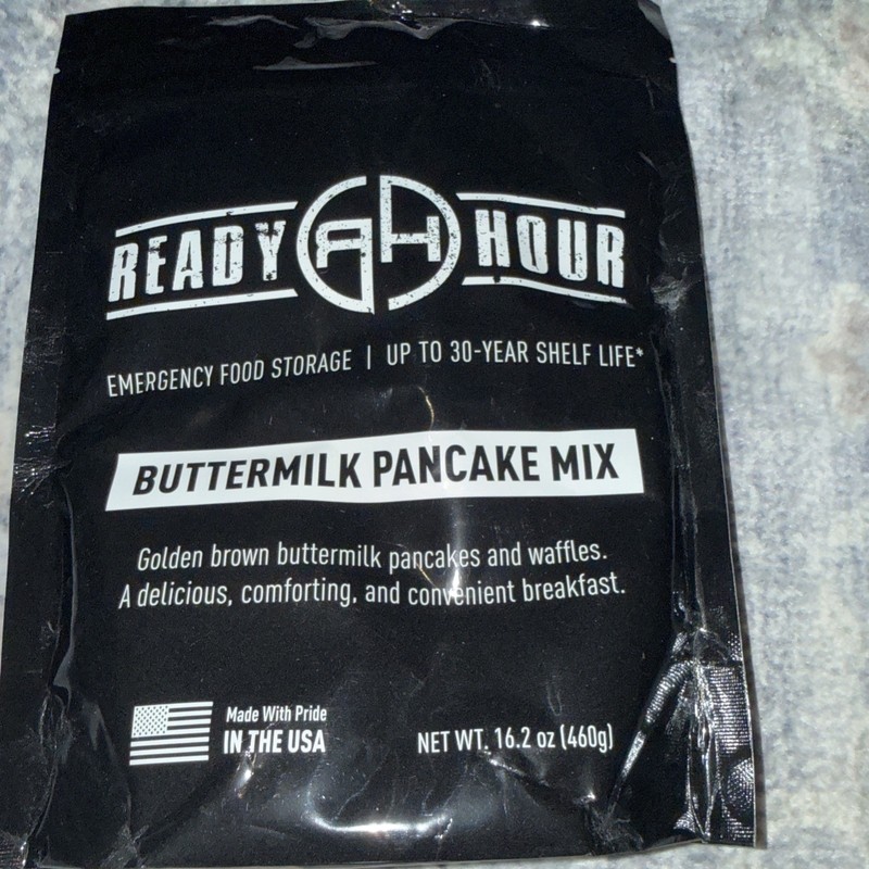 MRE Emergency Survival Food Camping Food Pancakes By Ready Hour