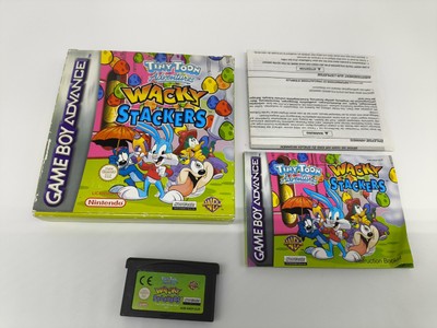 Game Boy Advance Tiny Toon Adventures Wacky Stackers mit OVP und Anleitung EUR