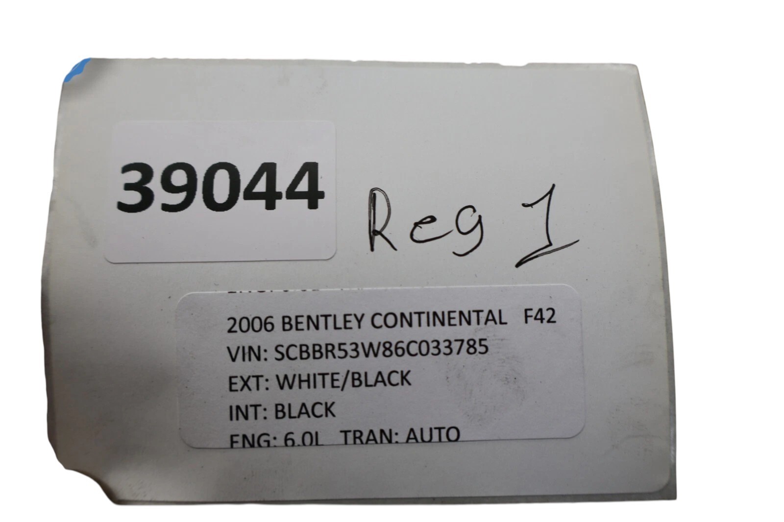 06-13 Bentley Continental Flying Spur Rear Left Door Window Regulator Panel Oem