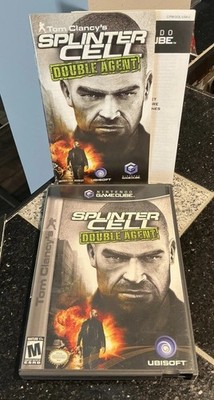 Tom Clancy Splinter Cell Double Agent Nintendo GameCube Complete CIB Ships Fast