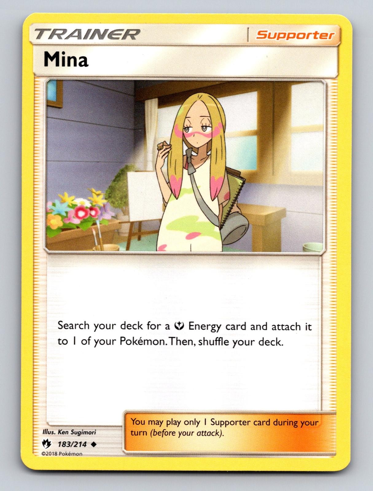 Mina 183/214 Uncommon Lost Thunder Pokemon