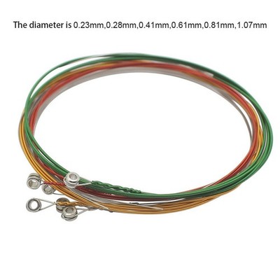 Gitarrensaiten Saiten Bright Harmonic Color 6er Pack IRIN E-Gitarre