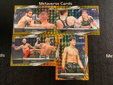 2026 Topps Chrome UFC Orange Geometric Ketlen Vieira Chase Hooper /25 Lot*4