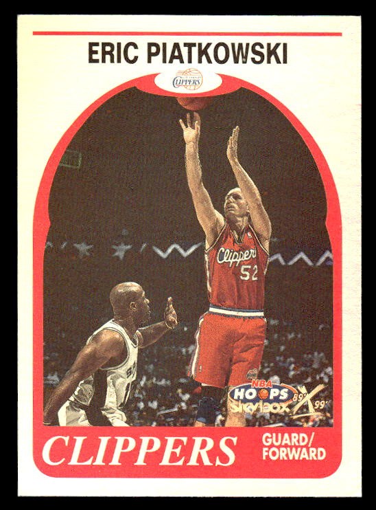 Eric Piatkowski 1999-00 Hoops Decade Hoopla Plus #83 Los Angeles Clippers ESE