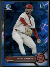 2022 Bowman Draft Sapphire Edition #BDC-95 Cooper Hjerpe