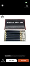 TOYO JAPAN TC-17 Professional Glass Ceramic Cutter BOX 6 PCS