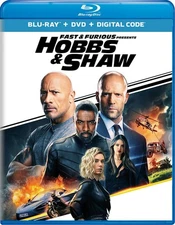 Fast & Furious Presents Hobbs & Shaw Blu-ray Dwayne Johnson NEW