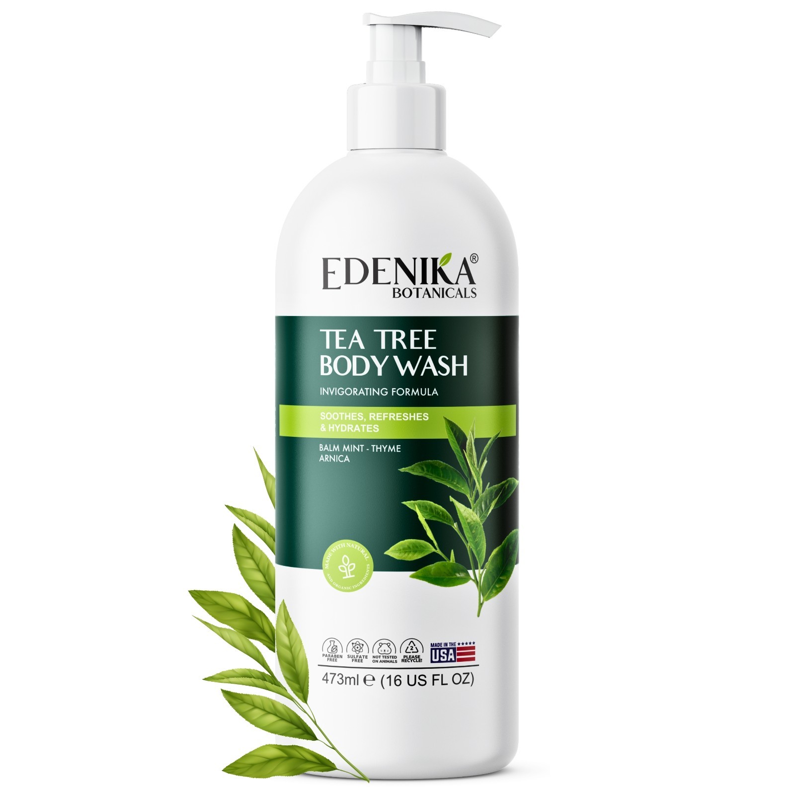 Tree Body Wash Antifungal Cleansing Anti Itch Refreshing Sho