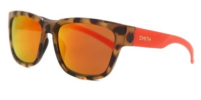 SMITH OPTICS EMBER SUNGLASSES HAVANA FRAME, RED GRADIENT LENSES 58-15-140