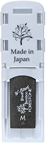 Caña de saxofón alto sintético Forestone de bambú negro con ráfaga (M) de Japón Foto 2 de 4