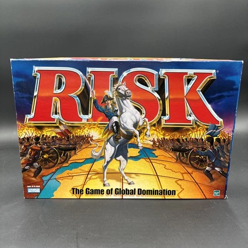 Vintage Risk Board Game of Global Domination 1998 Parker Brothers Complete