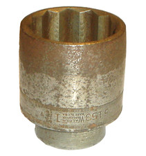 Walden Worcester USA 5158 3/4" Drive 12-Point SAE 1-13/16" Shallow Socket