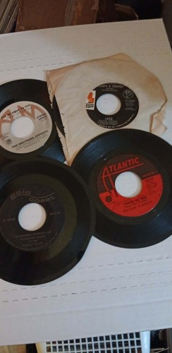 45 Record Lot 300+ rock pop soul see pics good to exc - Picture 2 of 8