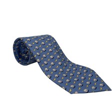 Blue Polar Bear and Seal Brooks Brothers Men’s Tie Silk Made In USA