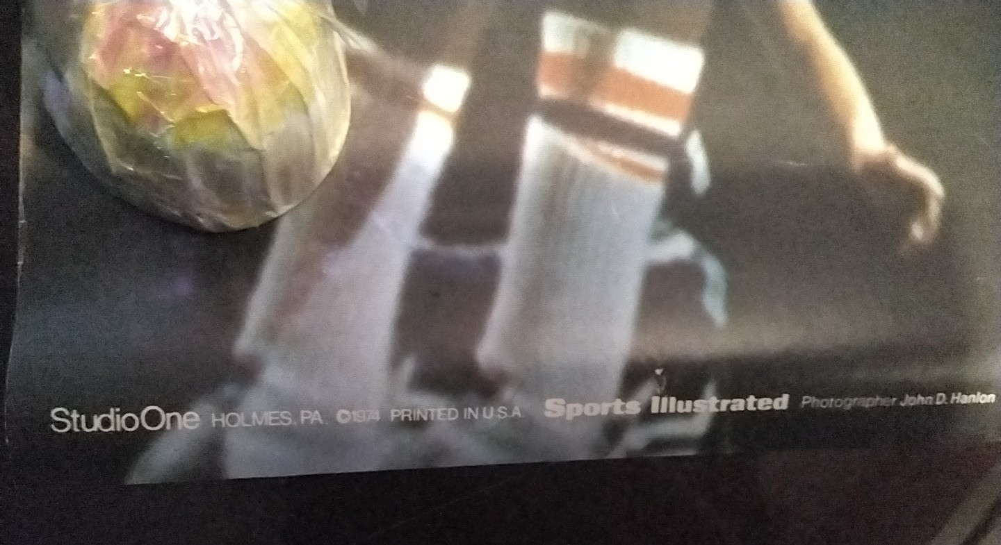 **MINT** Dr. J Julius Irving Vintage Sports Illustrated Studio One 2'x 3' Poster