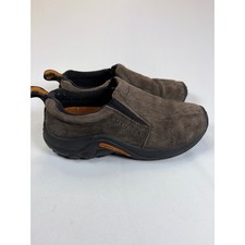 Merrell Jungle Moc Gunsmoke Suede Slip On Shoes Womens 7