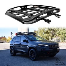 Heavy Duty Double Layer Roof Rack Cross Bar Basket For Jeep Cherokee 20142023