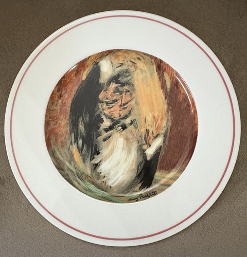 Guy Buffet The Making of a Perfect Martini Germany 8” Plate FOR HANGING DISPLAY - Picture 4 of 14