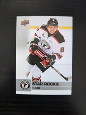 2019-20 Upper Deck CHL Hockey Yu Sato Star Rookie Base