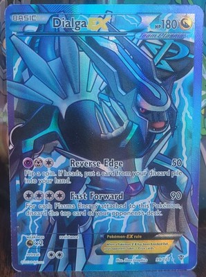 Dialga EX (Team Plasma) (99 Full Art) 99/101 Plasma Blast Holo | eBay