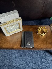 Gucci Vintage Multi Key Holder Case Classic Leather Snap Closure