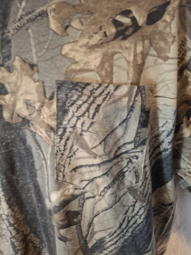 Red Head Shirt Realtree Hardwood 20-200 Camouflage Hunting Vintage Men Large L - Picture 2 of 5