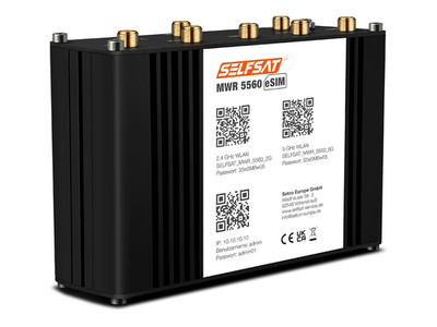 SELFSAT MWR 5560 eSIM 5G Cat 19 WLAN Router bis 3,4 Gbps