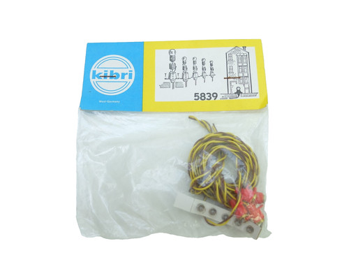 JUEGO DE ILUMINACIÓN KIBRI 5839 CON 5 PORTALÁMPARAS, BOMBILLAS Y CABLEADO | Zustand: Used