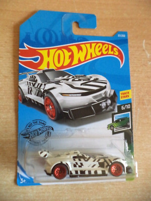 new sealed TRACK RIPPER hw speed blur HOT WHEELS toy car 37/250 white black