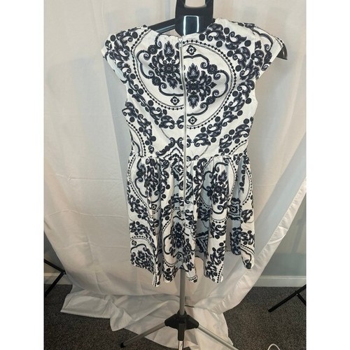 lulu's Royal luxe Ivory Print Dress Size Large Style #163842 - Picture 3 of 3